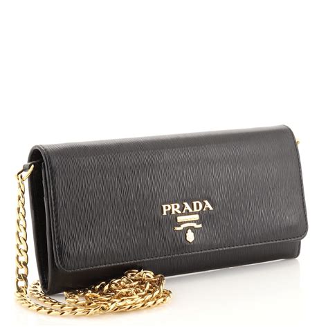 prada repair wallet|prada wallet on chain black.